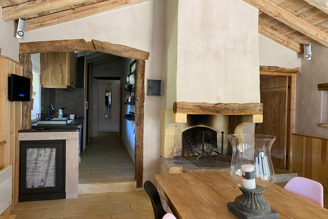 écogîte 5 personnes avec piscine